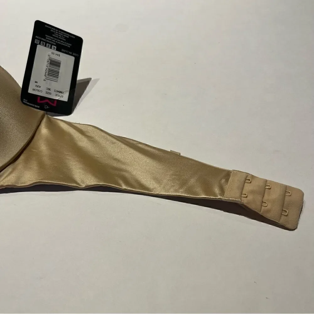 Maidenform Bra Beige Strapless Multiway Size 36C - Picture 10 of 10